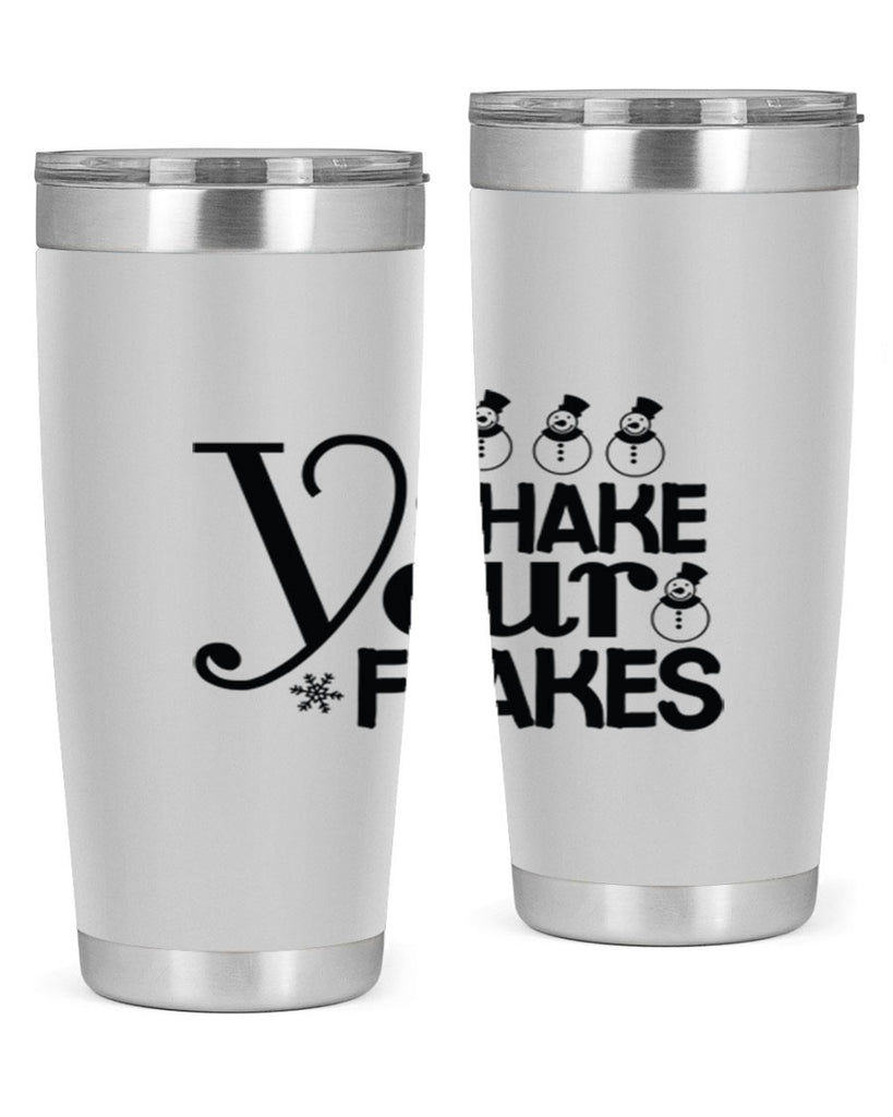 Shake Your Flakes 357#- winter- Tumbler