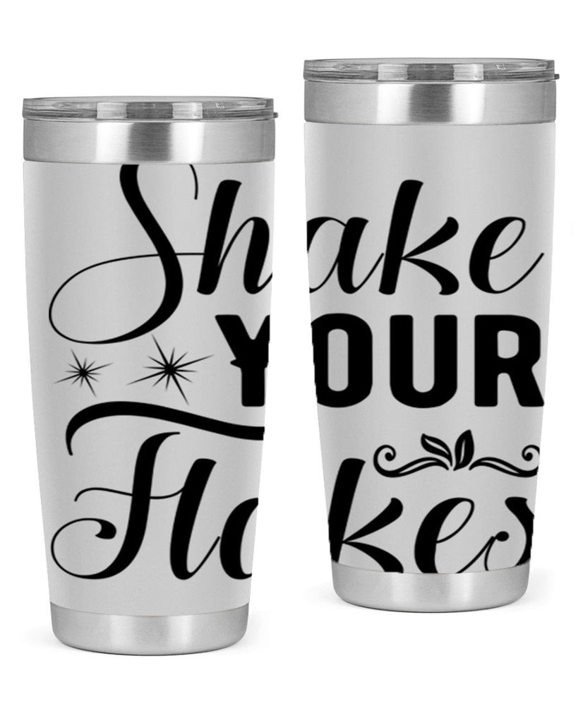 Shake Your Flakes 362#- winter- Tumbler