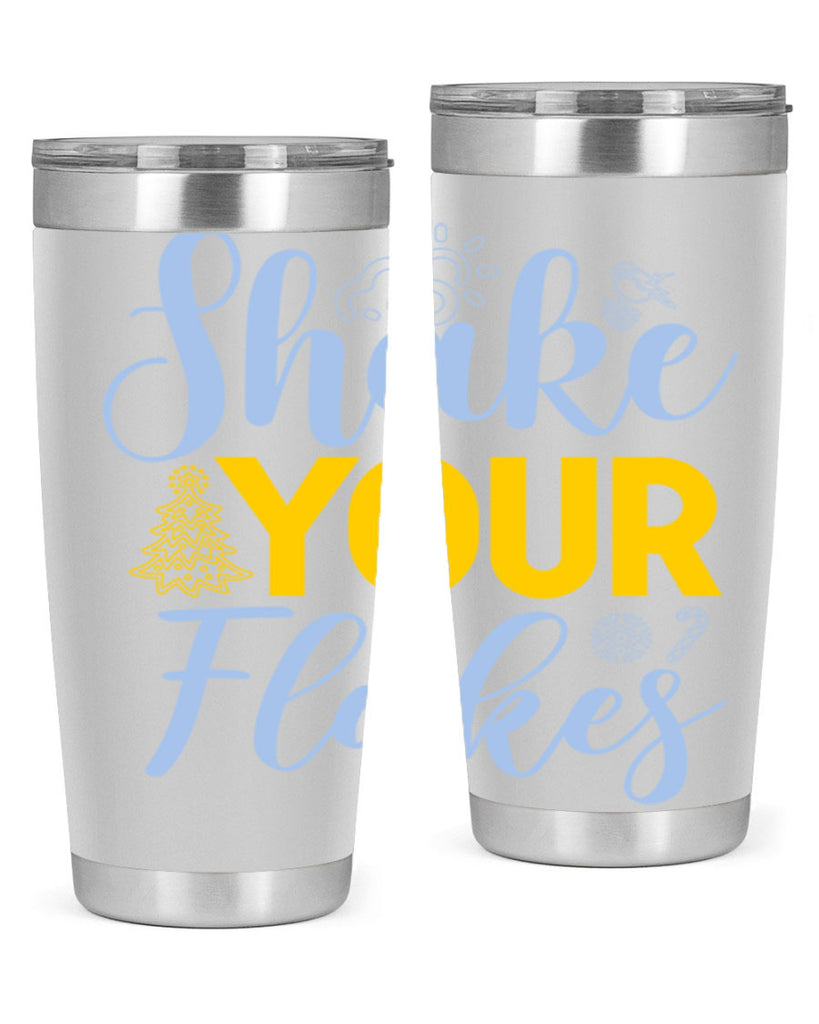 Shake your flakes361#- winter- Tumbler