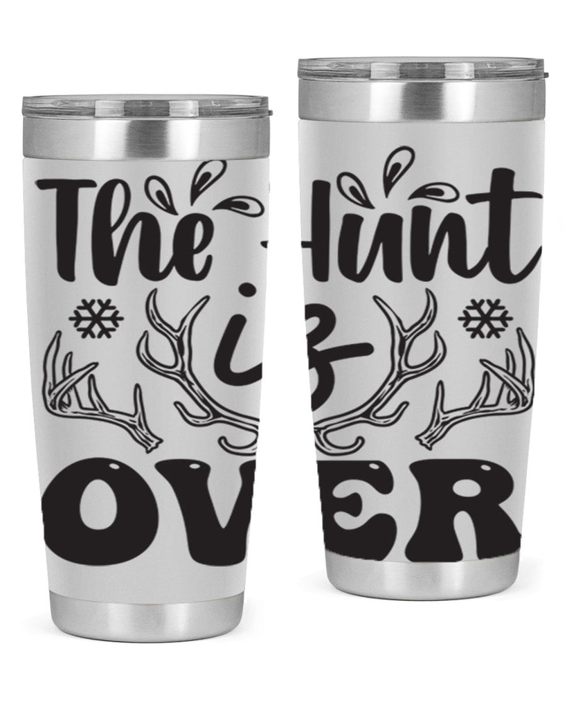 The hunt is over 403#- winter- Tumbler