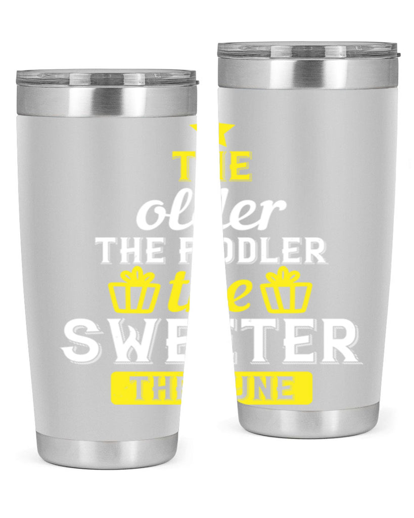 The older the fiddler the sweeter the tune Style 35#- birthday- tumbler
