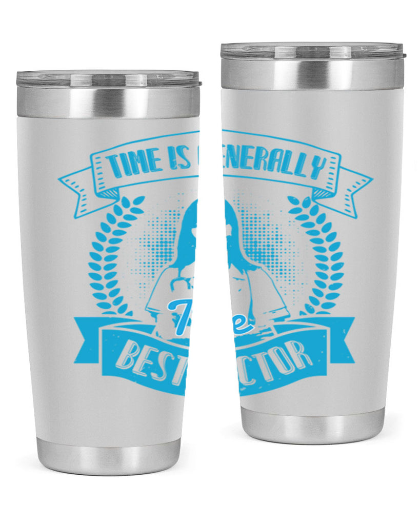 Time is generally the best doctor Style 12#- medical- tumbler
