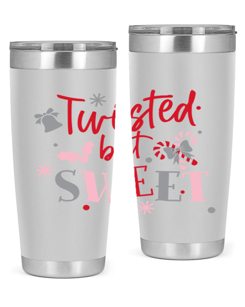 Twisted but sweet 424#- winter- Tumbler