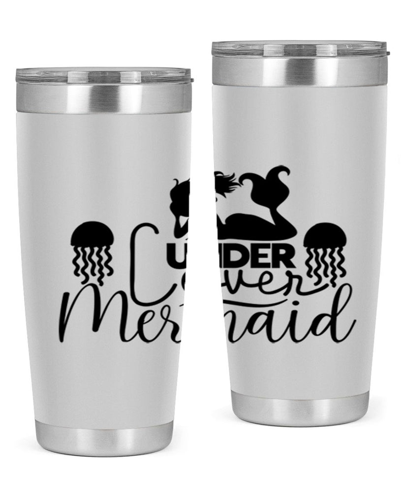 Under Cover Mermaid 642#- mermaid- Tumbler