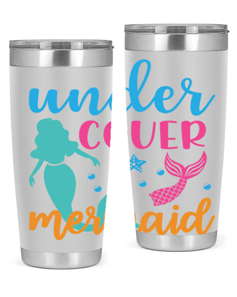 Under Cover Mermaid Design 654#- mermaid- Tumbler