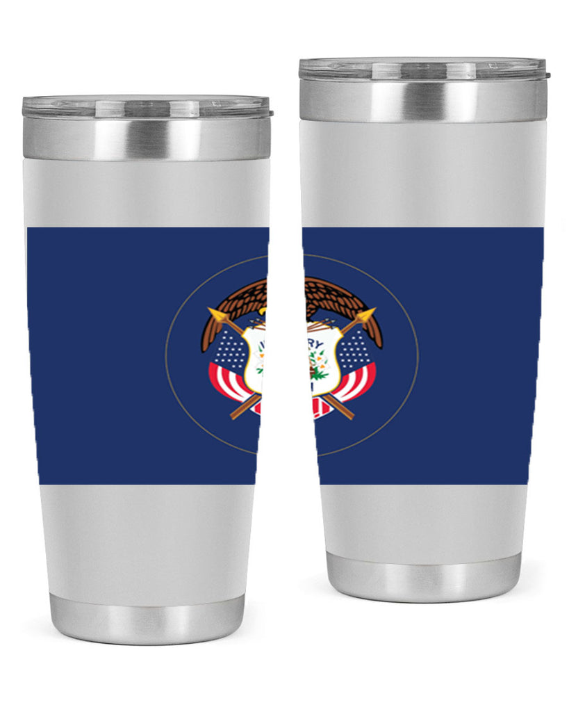 Utah 8#- Us Flags- Tumbler