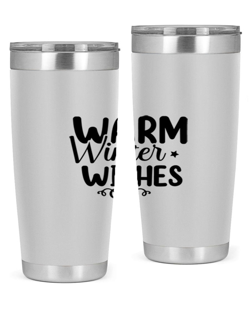 Warm Winter Wishes 453#- winter- Tumbler