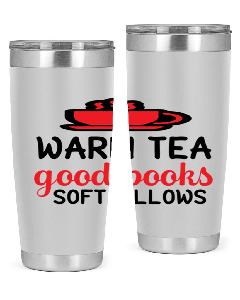 Warm tea good books soft pillows 448#- winter- Tumbler
