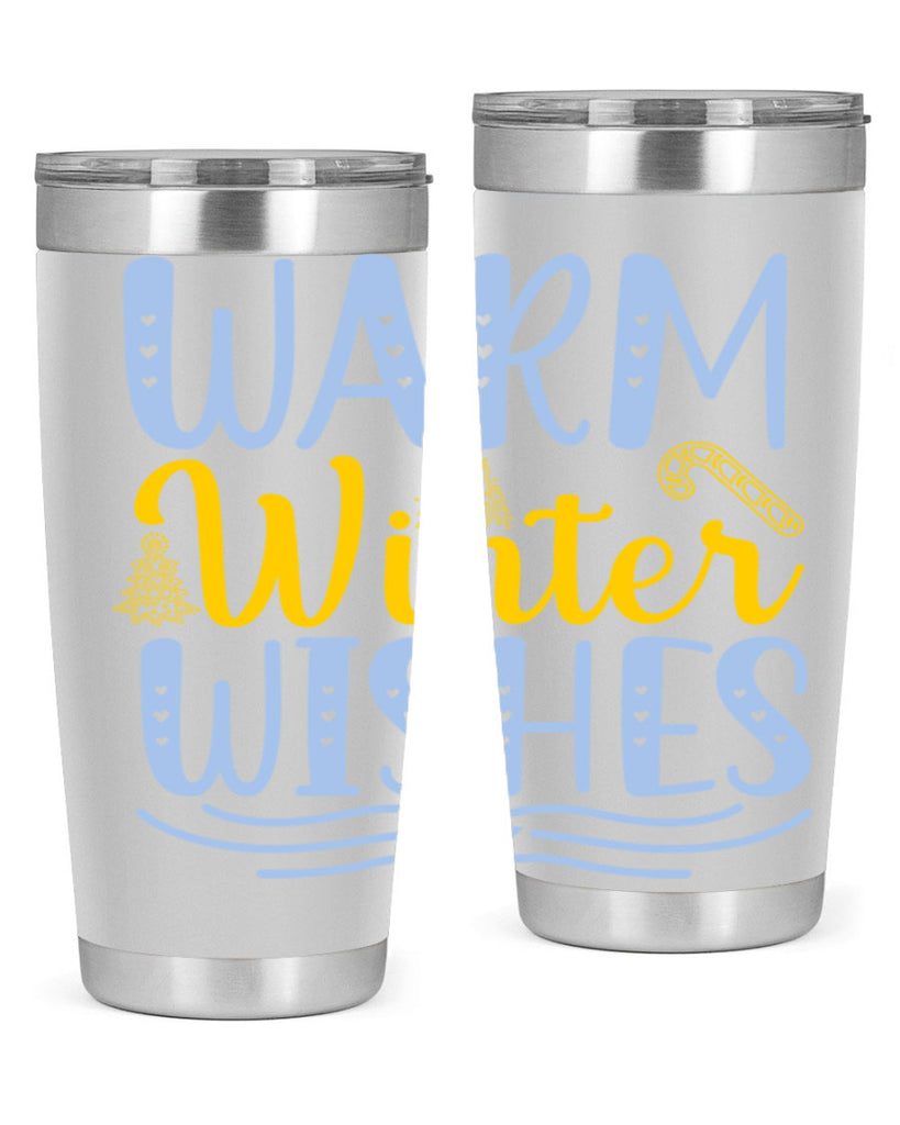 Warm winter wishes 449#- winter- Tumbler