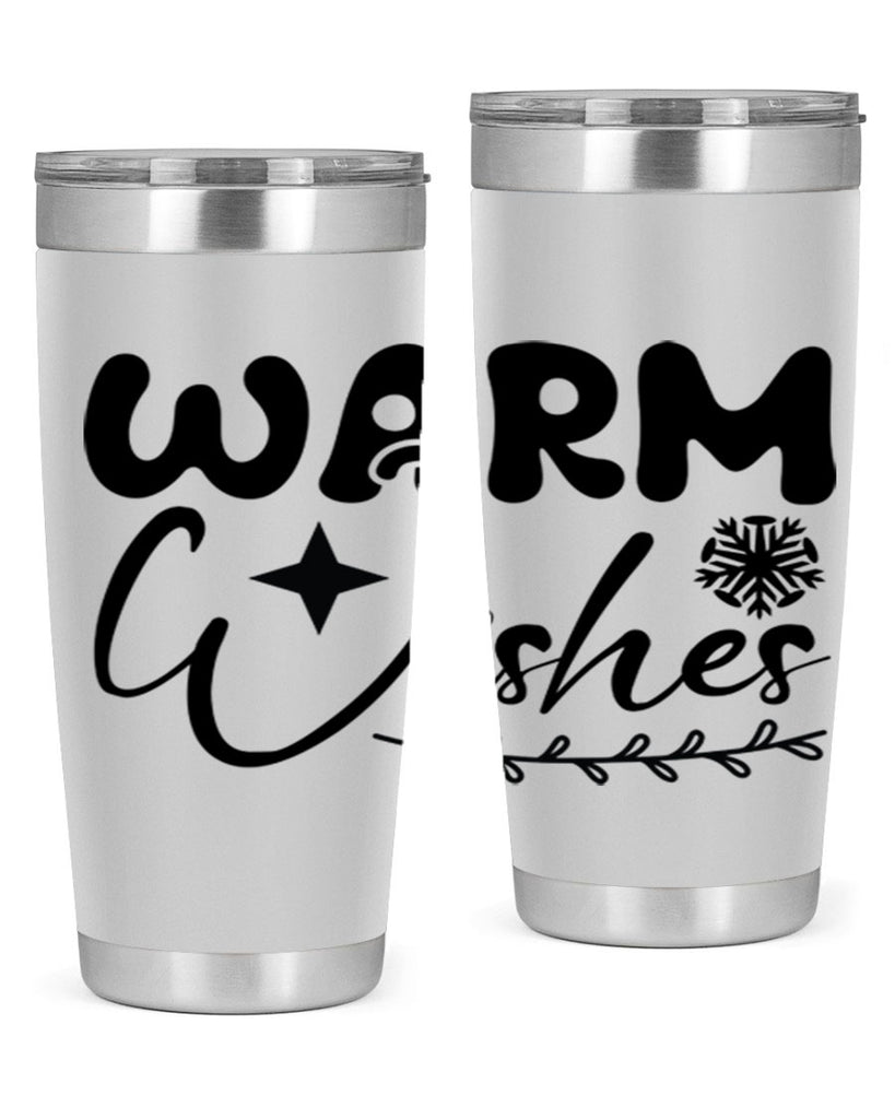Warm wishes 467#- winter- Tumbler