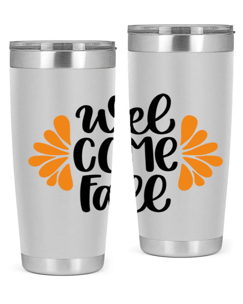 Welcome Fall 516#- fall- Tumbler