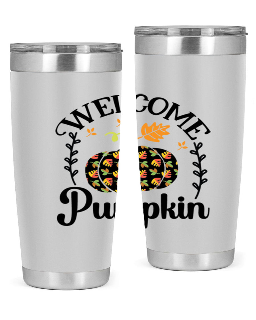 Welcomepumpkin 640#- fall- Tumbler