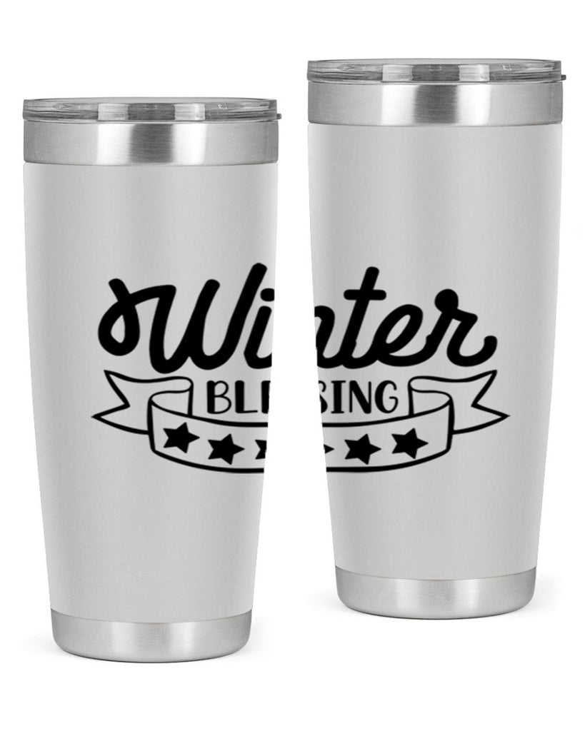 Winter Blessing 485#- winter- Tumbler