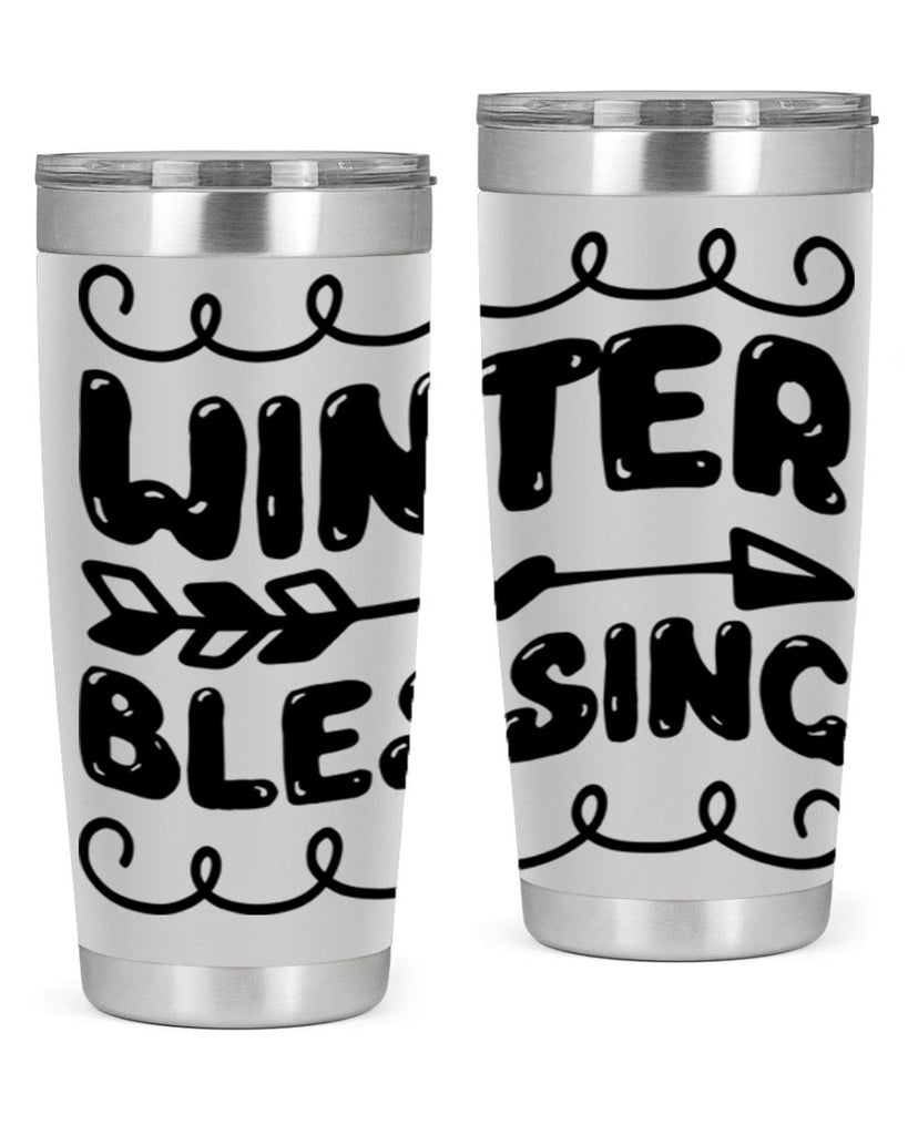 Winter Blessing 545#- winter- Tumbler