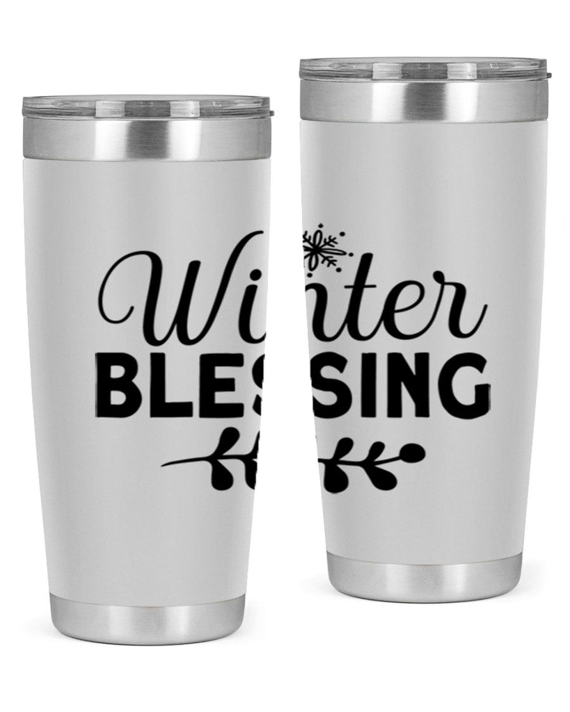 Winter Blessing488#- winter- Tumbler