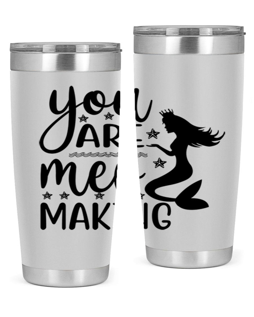 You are mer making 684#- mermaid- Tumbler