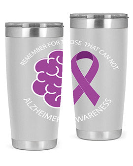 alzheimers awareness style 40#- alzheimers- Tumbler