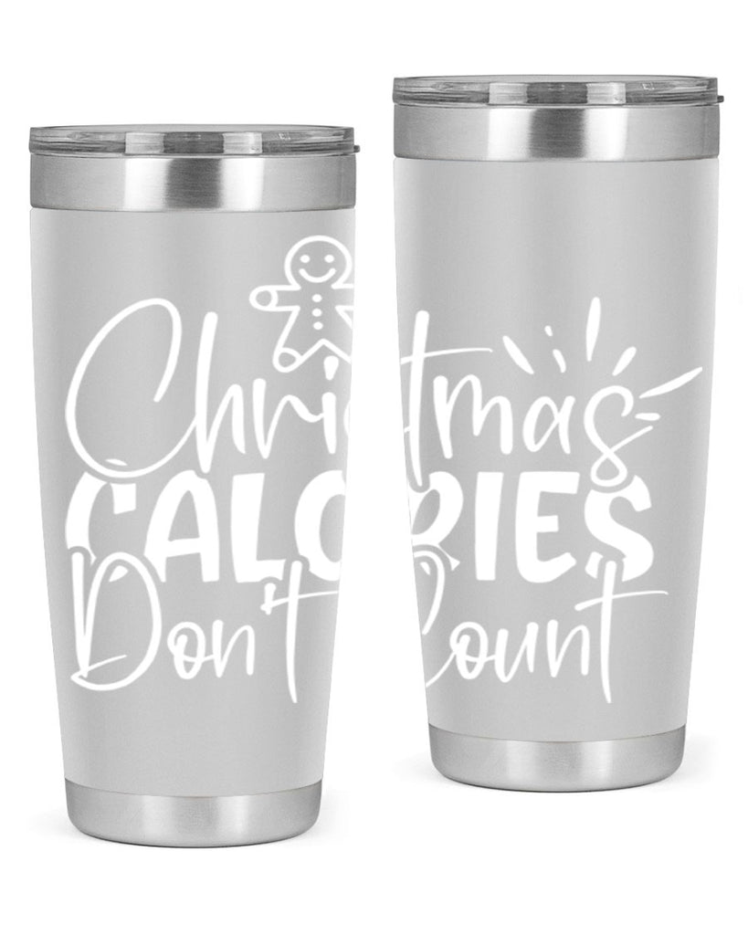 christmas calories dont count 45#- kitchen- Tumbler