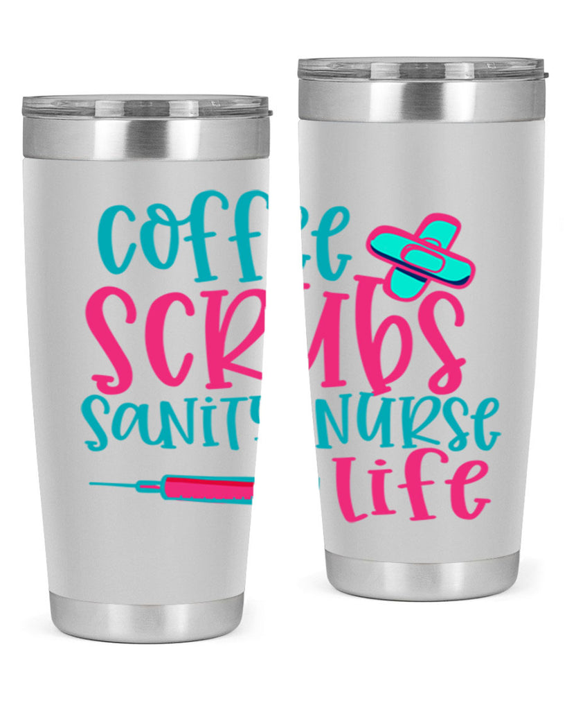 coffee scrubs sanity nurse life Style 390#- nurse- tumbler