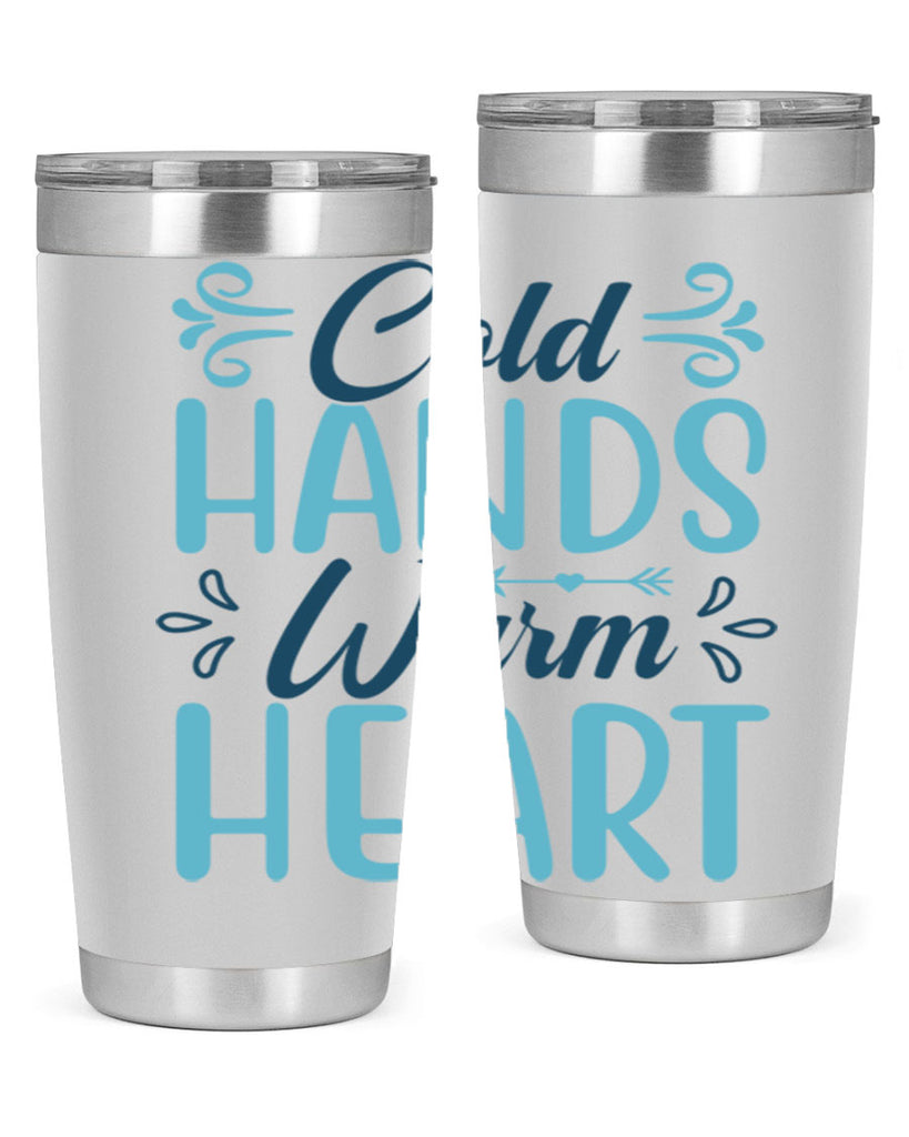cold hands warm heart 50#- winter- Tumbler