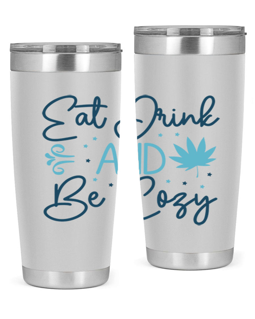 eat drink and be cozy 98#- winter- Tumbler