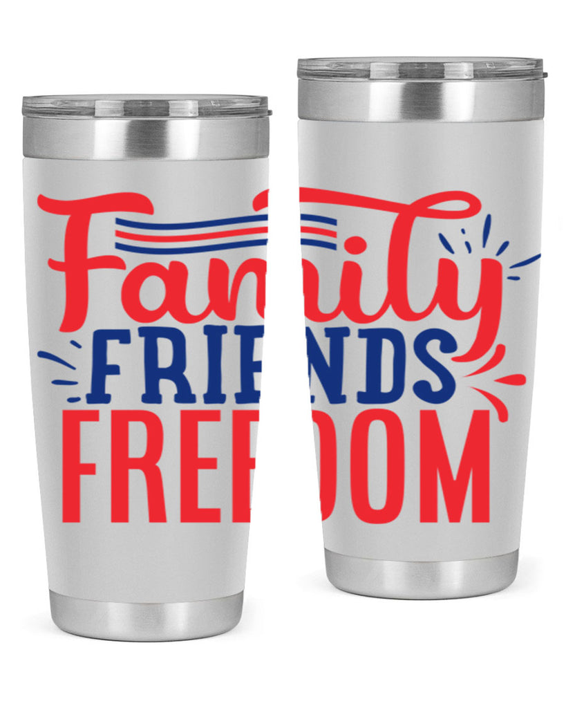 family friends freedom Style 48#- Fourt Of July- Tumbler