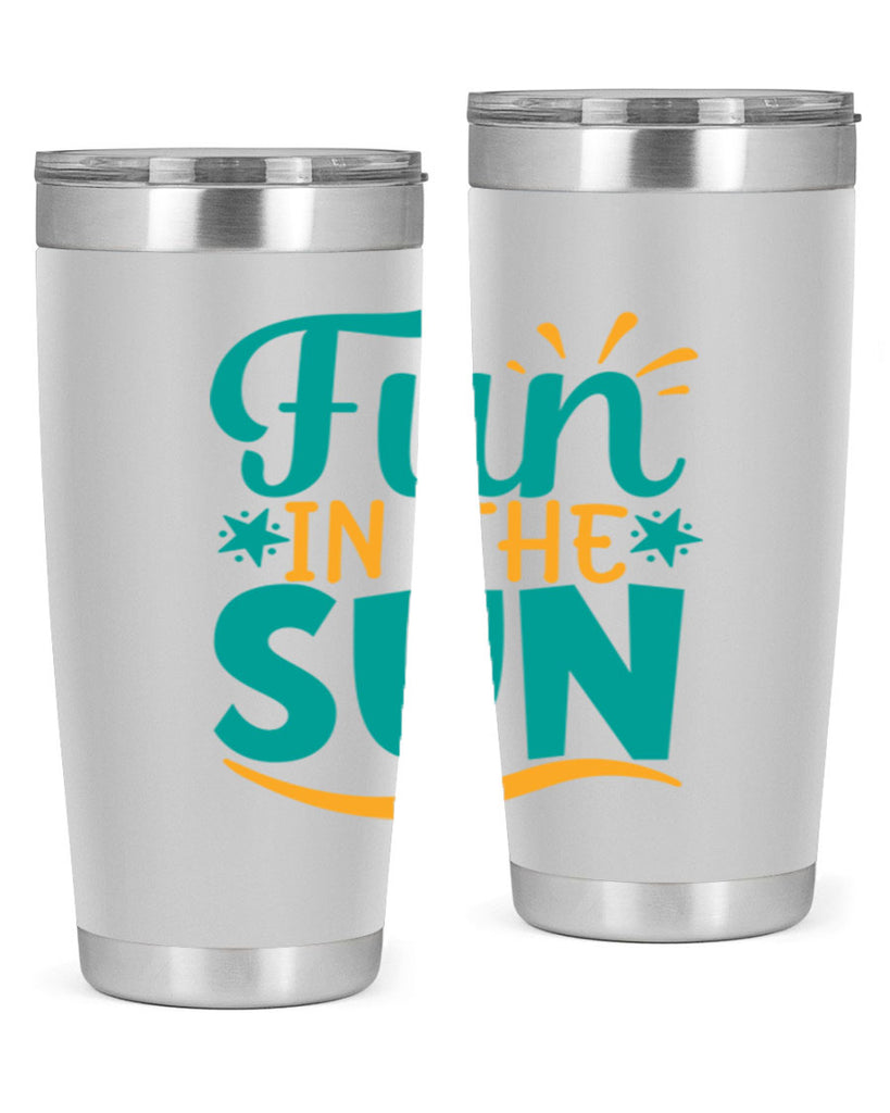 fun in the sun Style 103#- summer- Tumbler