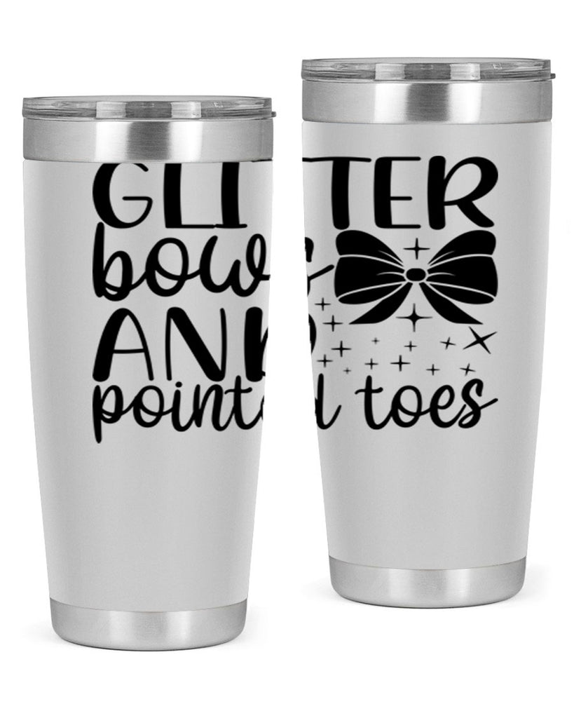 glitter bows and pointed toes44#- ballet- Tumbler