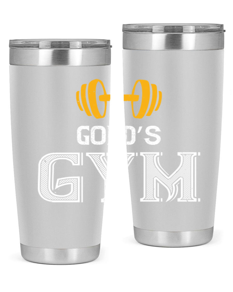 gold gym 101#- gym- Tumbler