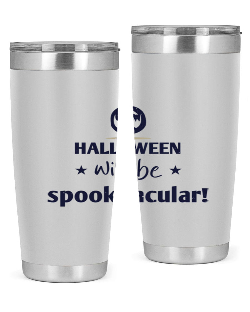 halloween will be spooktacular 156#- halloween- Tumbler