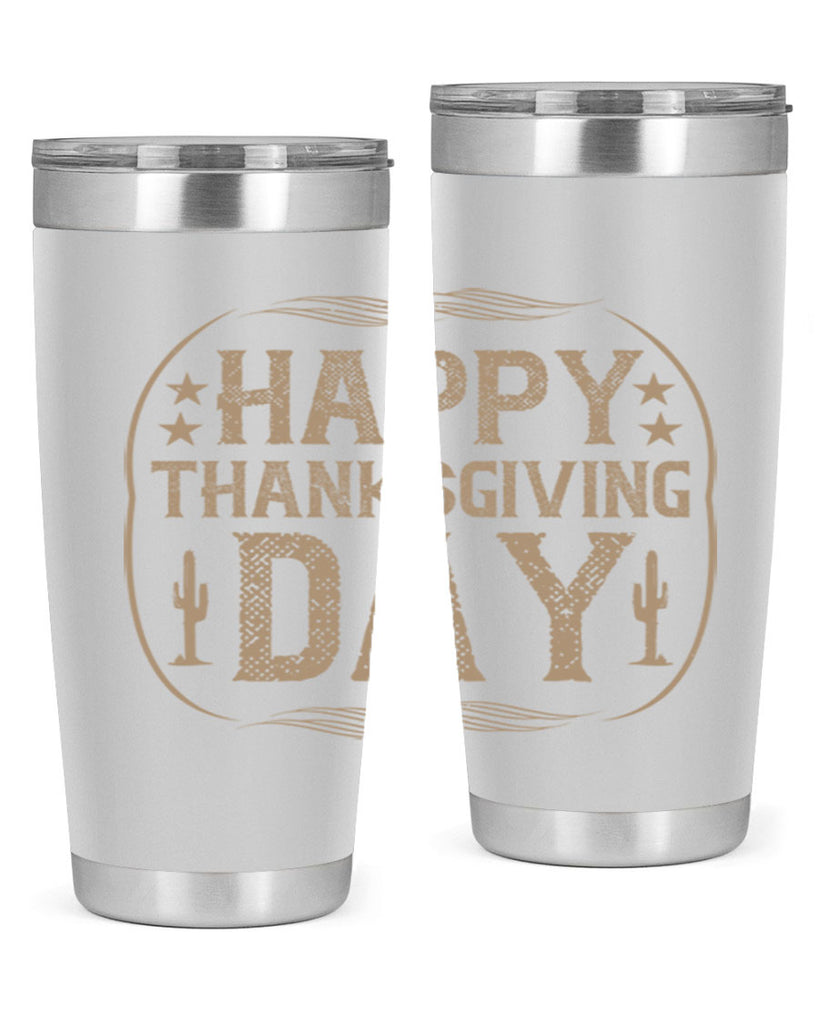 happy thanksgiving day 35#- thanksgiving- Tumbler