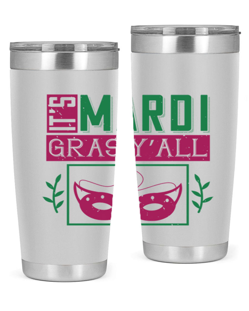 it’s mardi gras y’all 60#- mardi gras- Tumbler