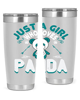 just a girl who loves panda 21#- Bears- Tumbler