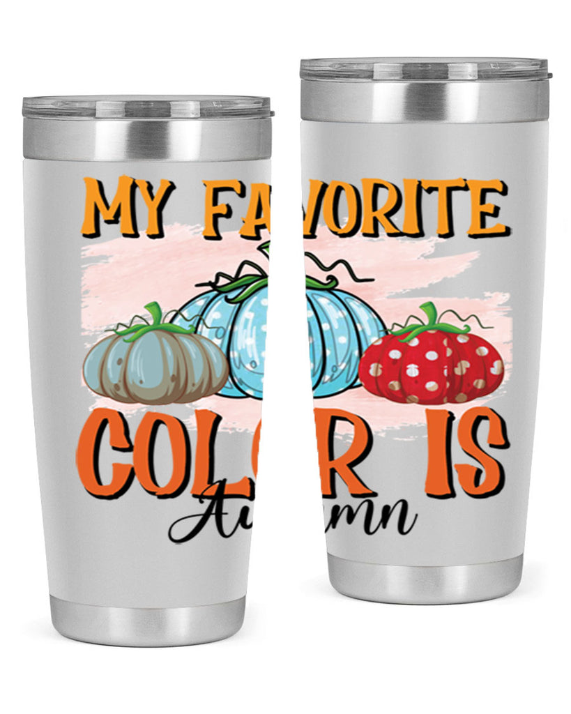 my favorite color is autumn 436#- fall- Tumbler