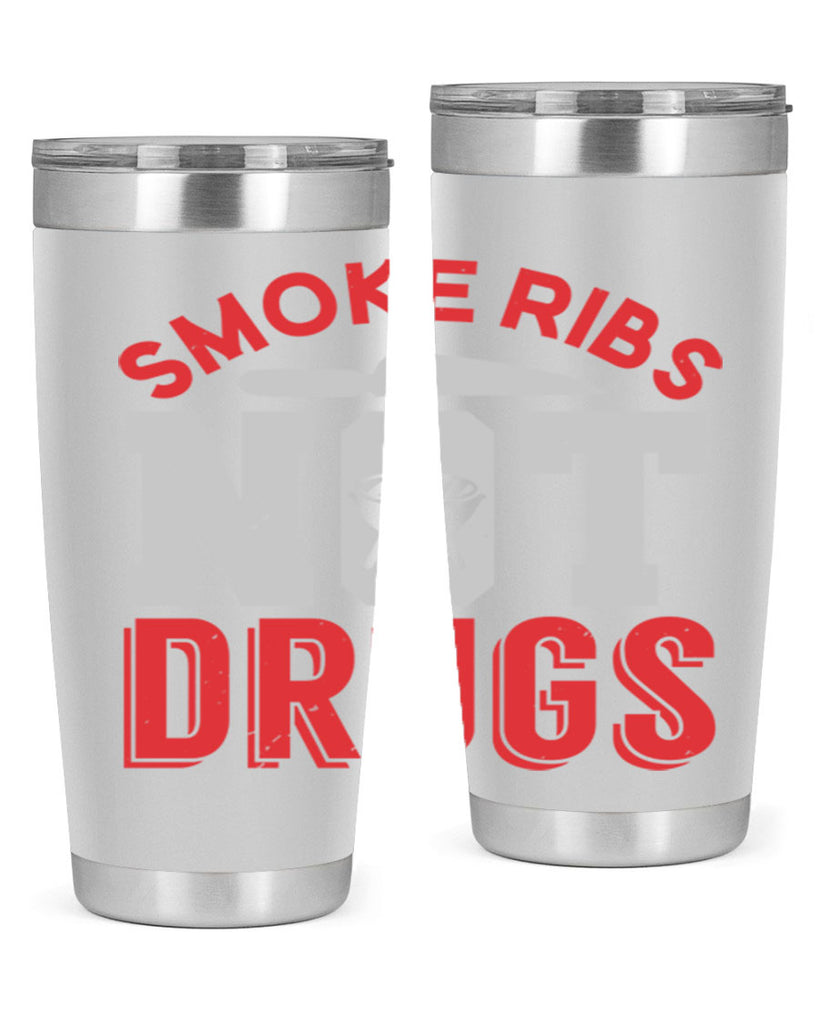 smok ribs not drugs 13#- bbq- Tumbler