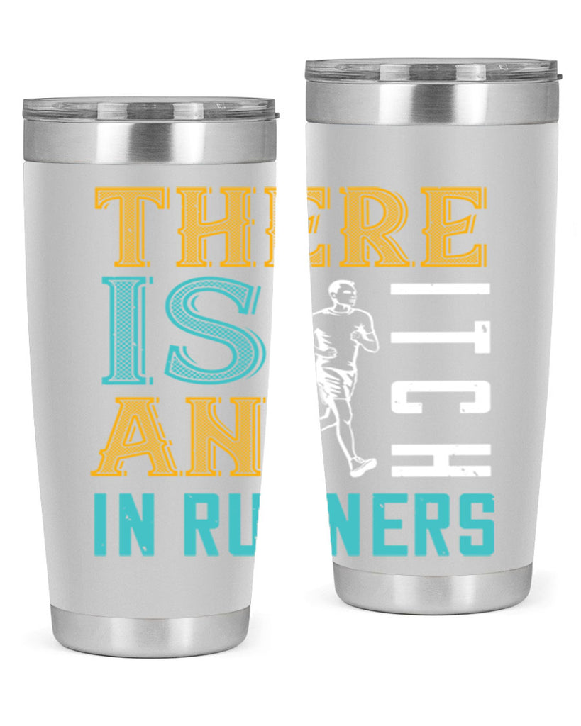 there is an itch in runners 9#- running- Tumbler