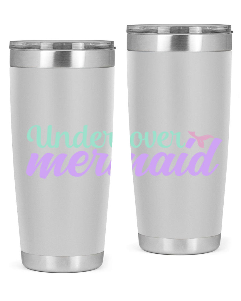 undercover mermaid 8#- mermaid- Tumbler