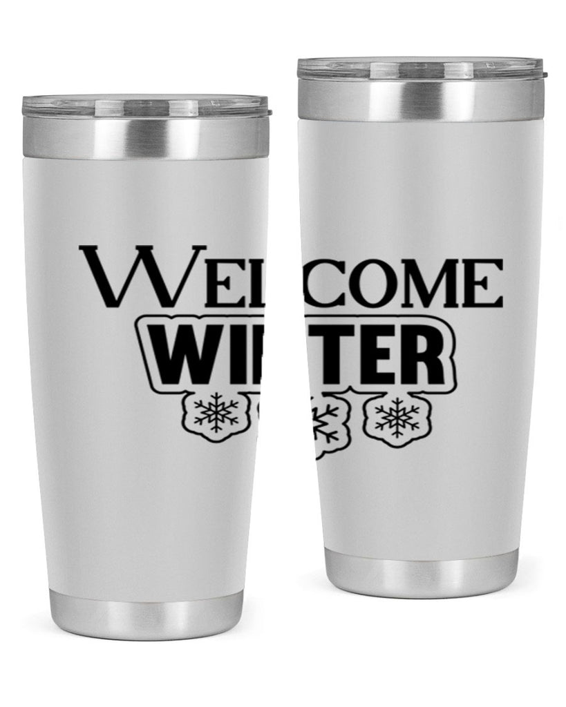 welcome winter 474#- winter- Tumbler