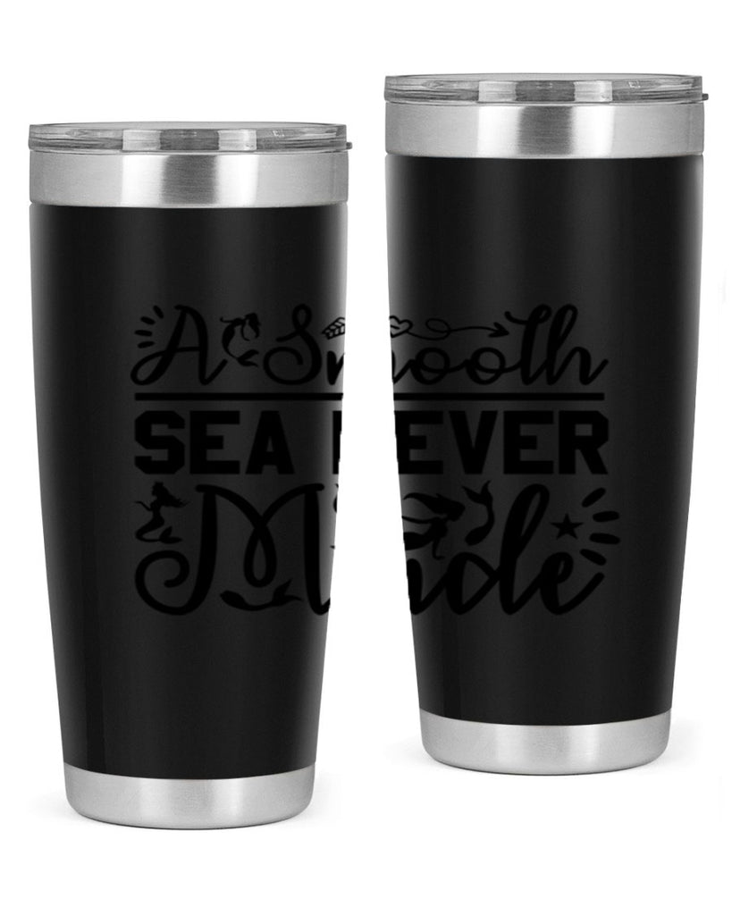 A Smooth Sea Never Made 11#- mermaid- Tumbler