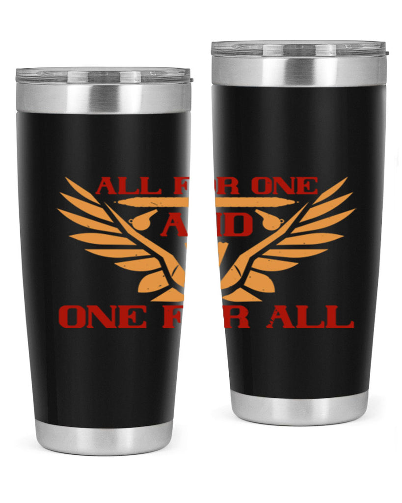 All for one and one for all 2360#- badminton- Tumbler