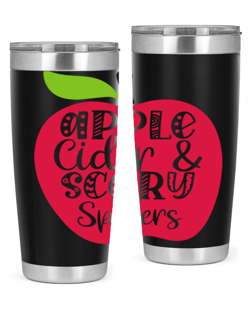 Apple Cider Scary Spiders 10#- fall- Tumbler