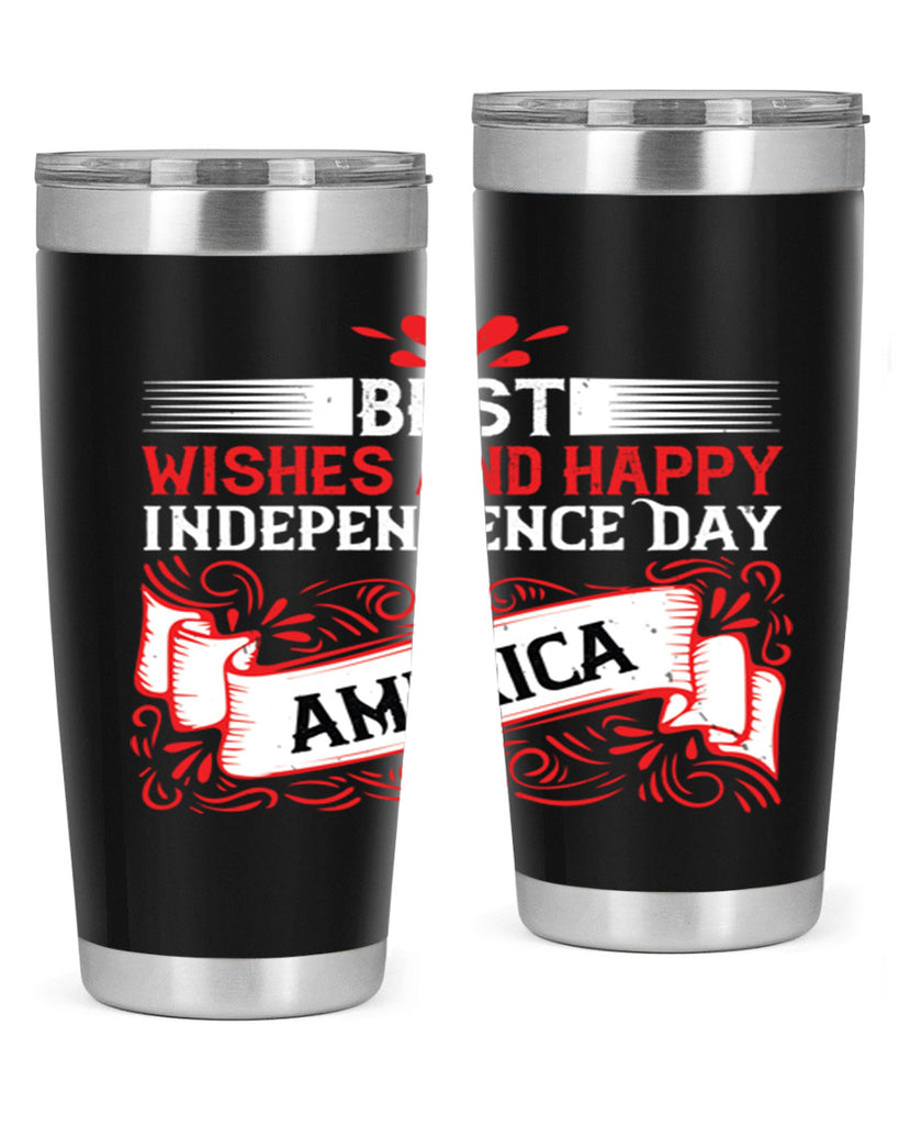 Best wishes and happy Independence Day america Style 86#- Fourt Of July- Tumbler
