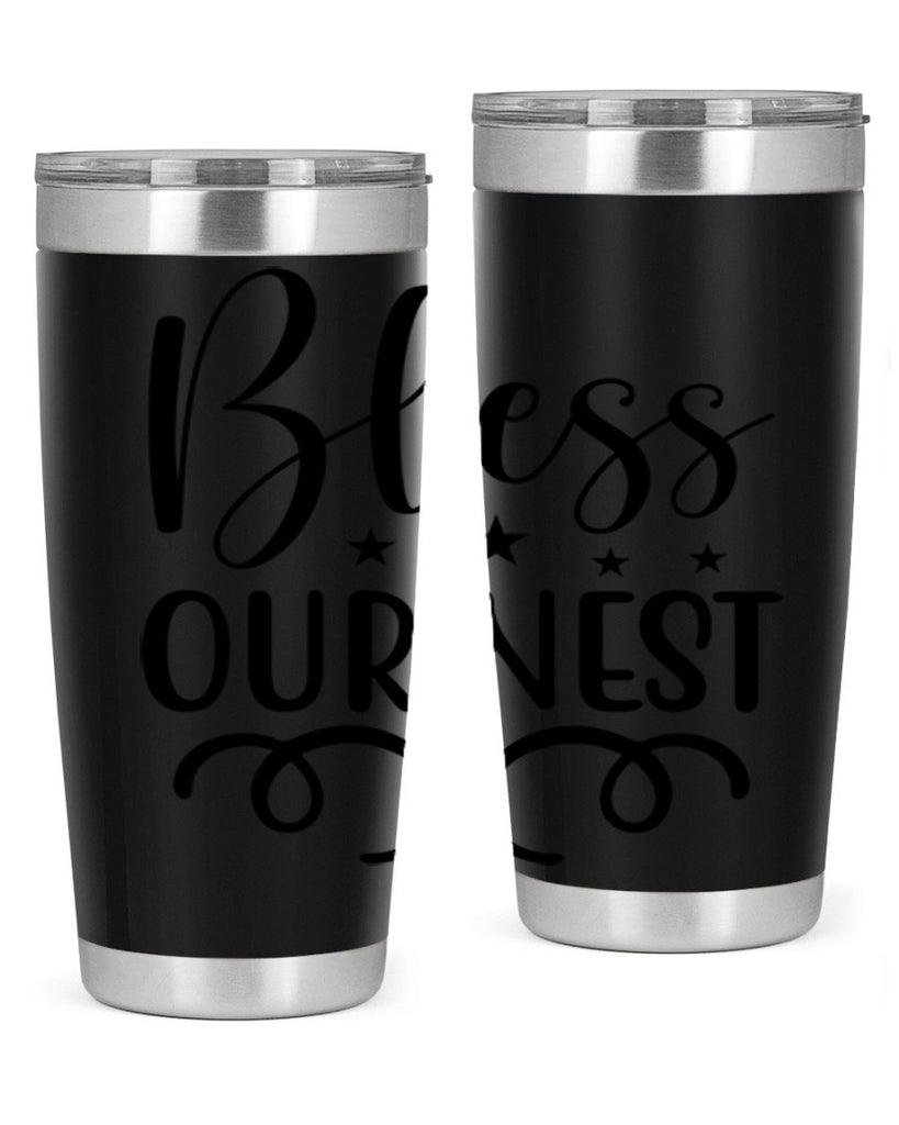 Bless Our Nest 50#- spring- Tumbler