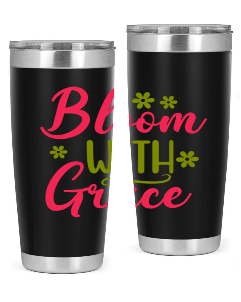 Bloom With Grace 80#- spring- Tumbler