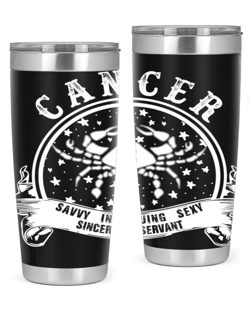 Cancer 14#- zodiac- Tumbler