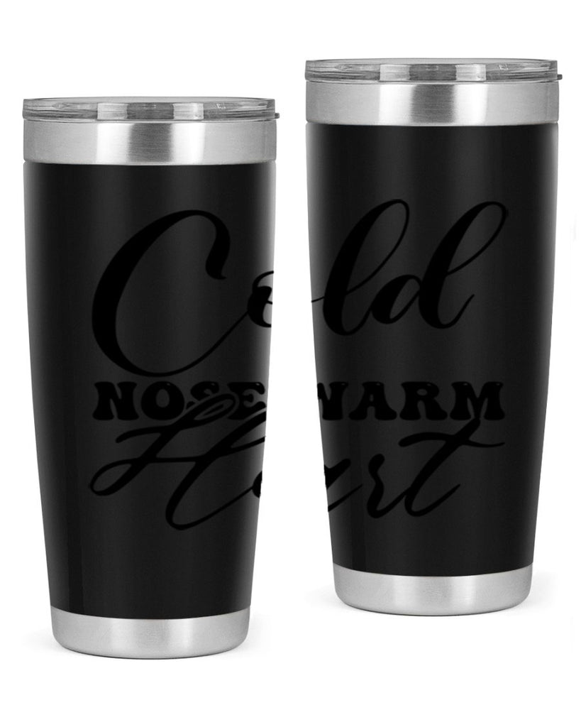 Cold nose warm heart 56#- winter- Tumbler