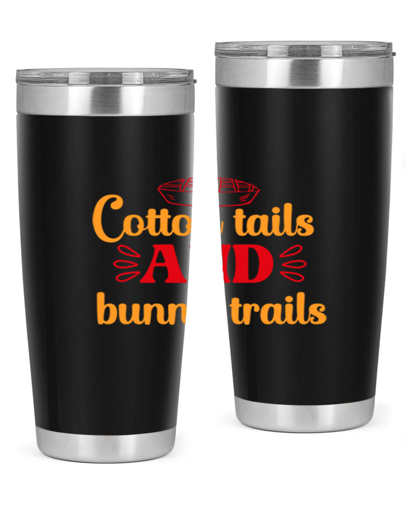 Cotton tails and bunny trails 112#- spring- Tumbler
