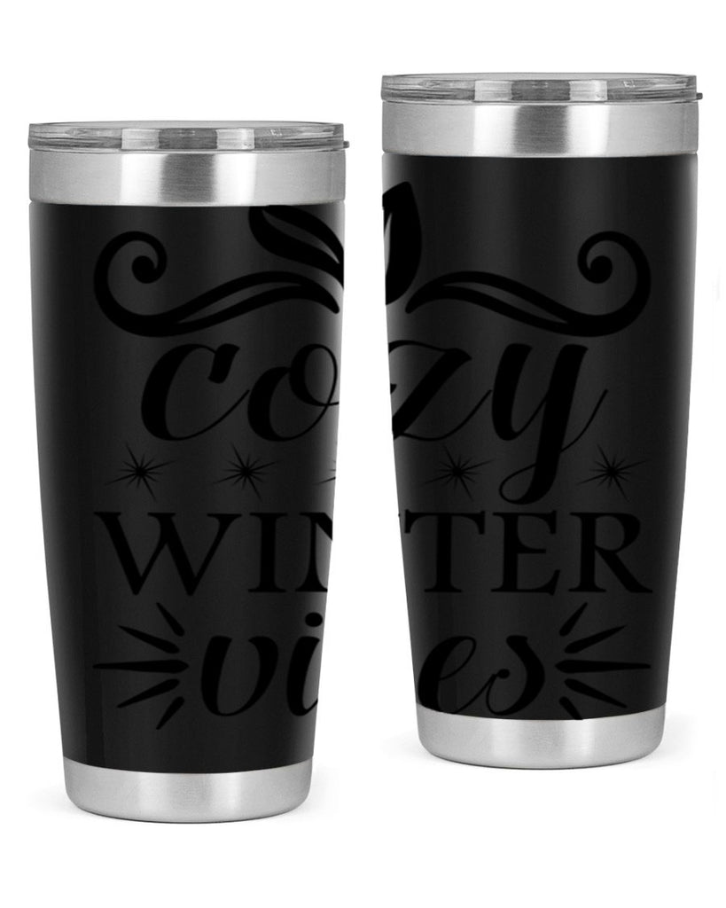 Cozy Winter Vibes 78#- winter- Tumbler