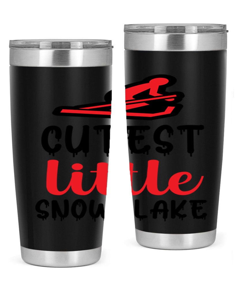 Cutest little snowflake 87#- winter- Tumbler