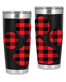 Dog Paw Style 94#- dog- Tumbler